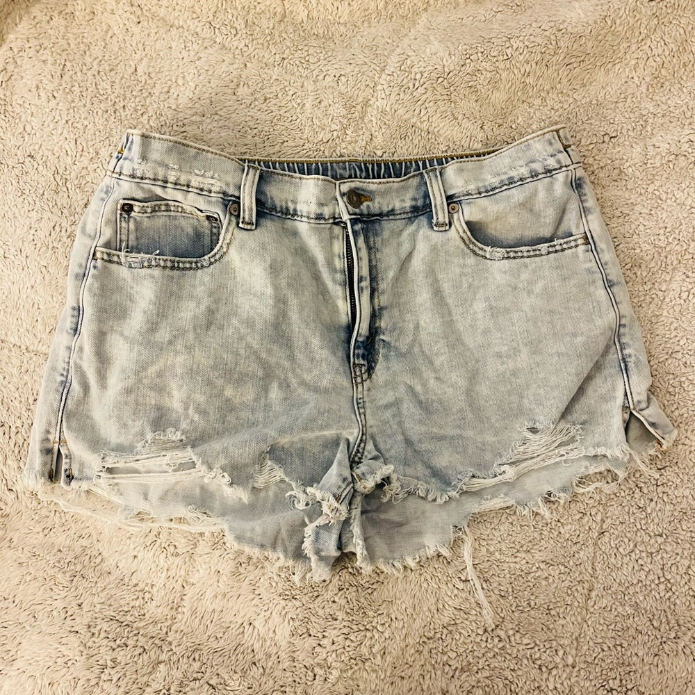 Aerie Daydream Denim Short Womens sz L